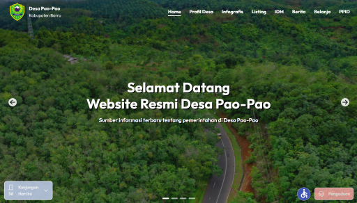 Screenshot of a web application project showcasing a modern and clean user interface.